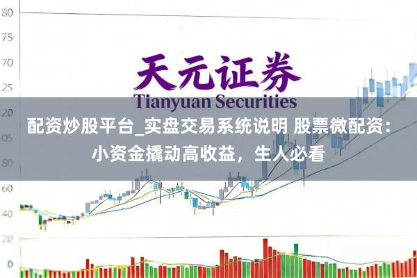 配资炒股平台_实盘交易系统说明 股票微配资：小资金撬动高收益，生人必看